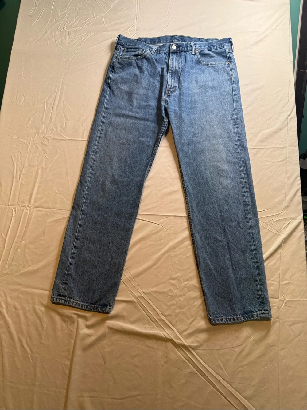 Levi’s 505 Regular Fit Jeans Men’s 40x34 Medium Wash 100% Cotton